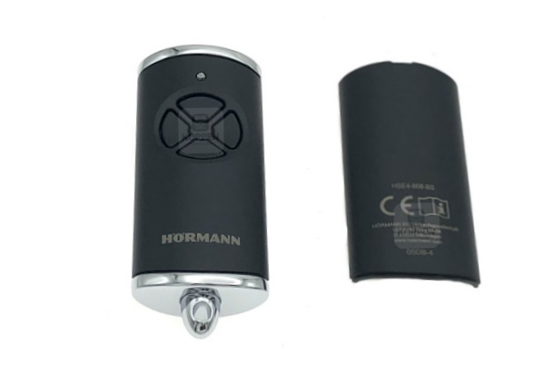Hörmann Handsender HSE4 868-BS Hochglanz Chrom Classic grau Fernbedienung